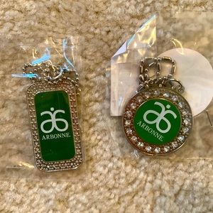 Arbonne Logo Bling Bag Tags - Set of 2